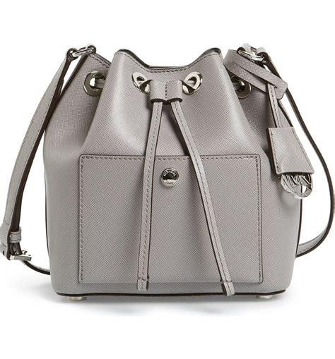 michael kors greenwich grey beutel tasche bucket bag